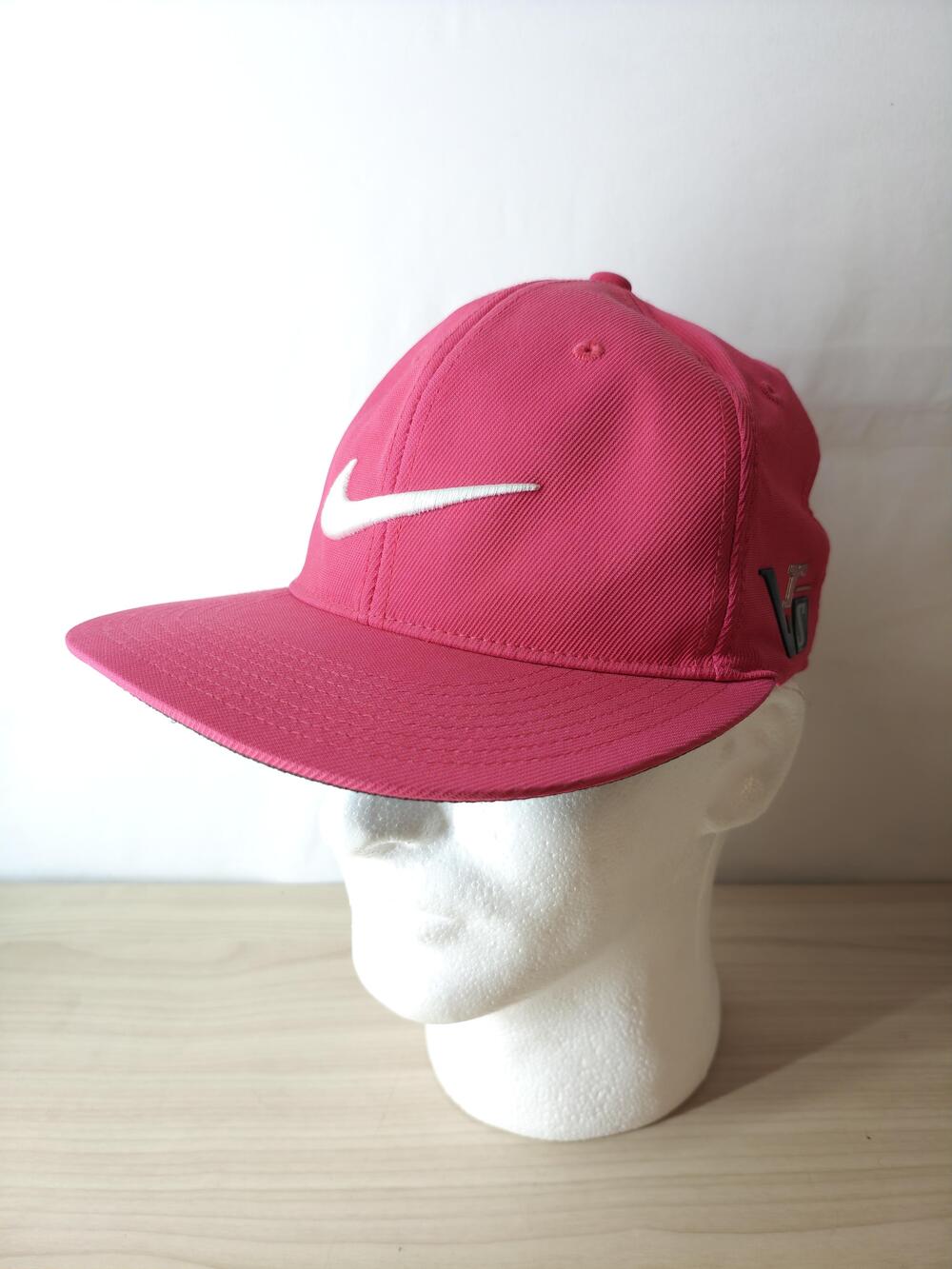 Nike Golf Hat Cap Fitted Mens S/M Pink 20XI VR_S Logo Performance